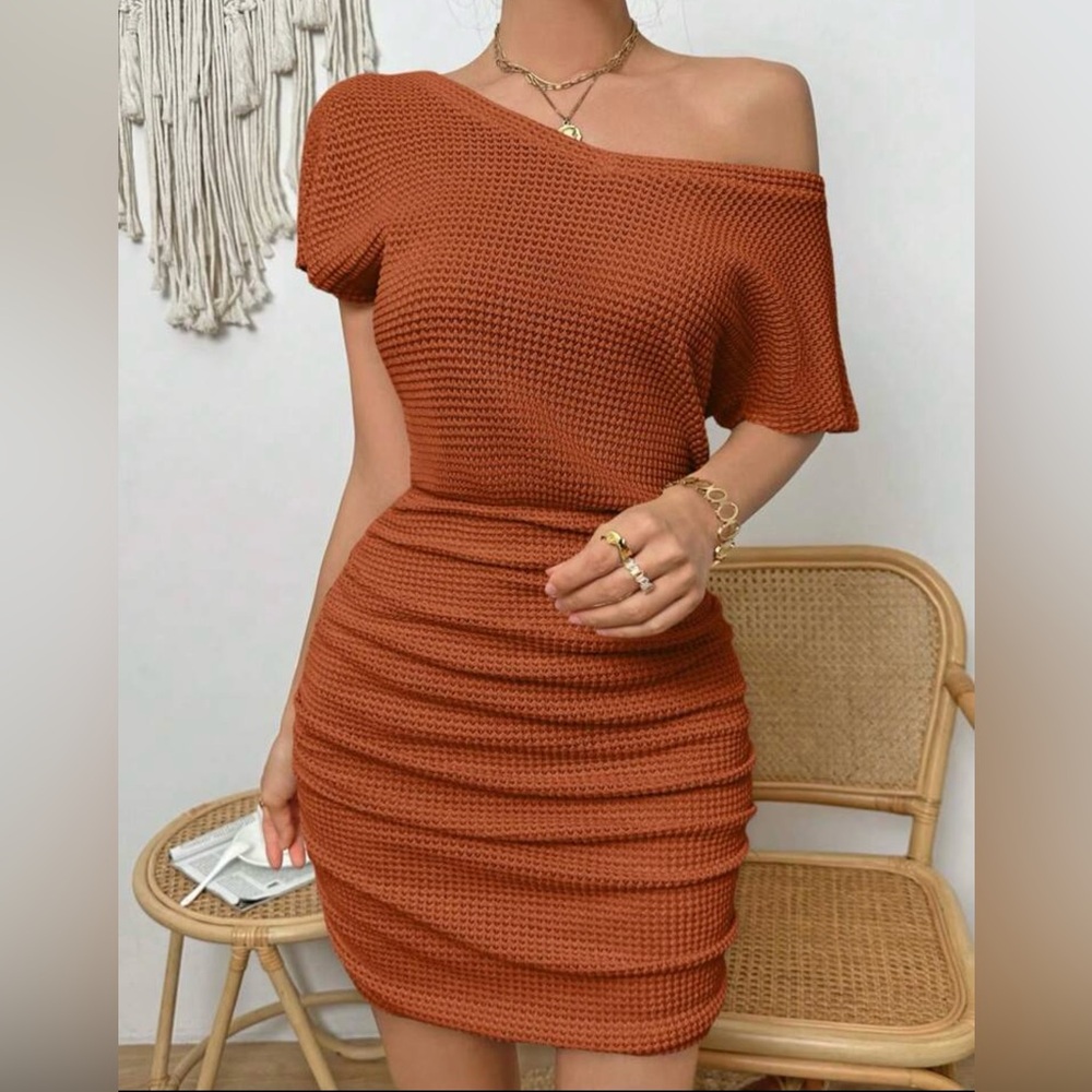 Rust Brown Dress